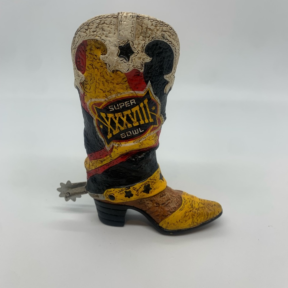 Boot Super Bowl  xxxv111 Keepsakes!